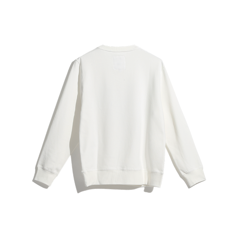 UNISEX CREW NECK SWEAT SHIRT / WHITE・BLACK・KHAKI