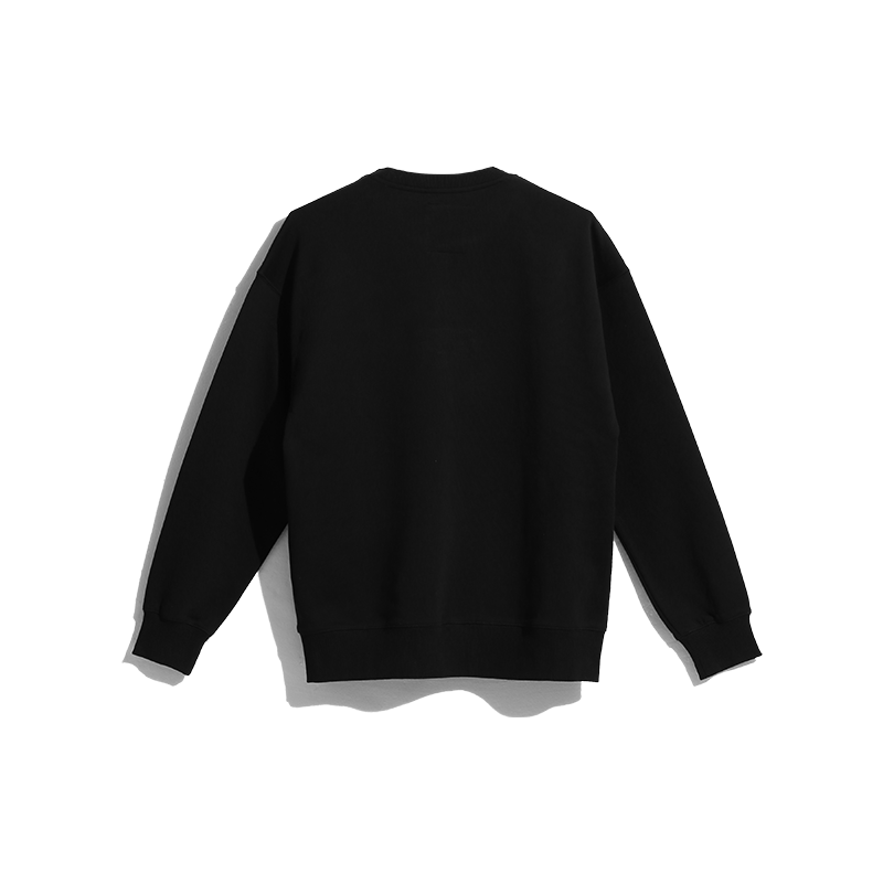 UNISEX CREW NECK SWEAT SHIRT / WHITE・BLACK・KHAKI