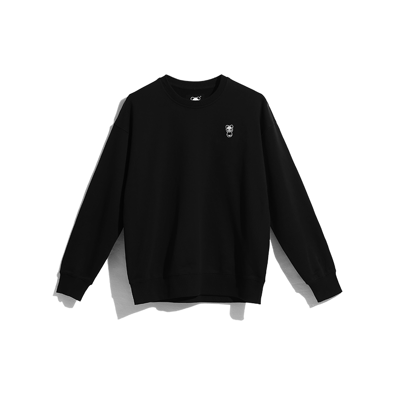 UNISEX CREW NECK SWEAT SHIRT / WHITE・BLACK・KHAKI