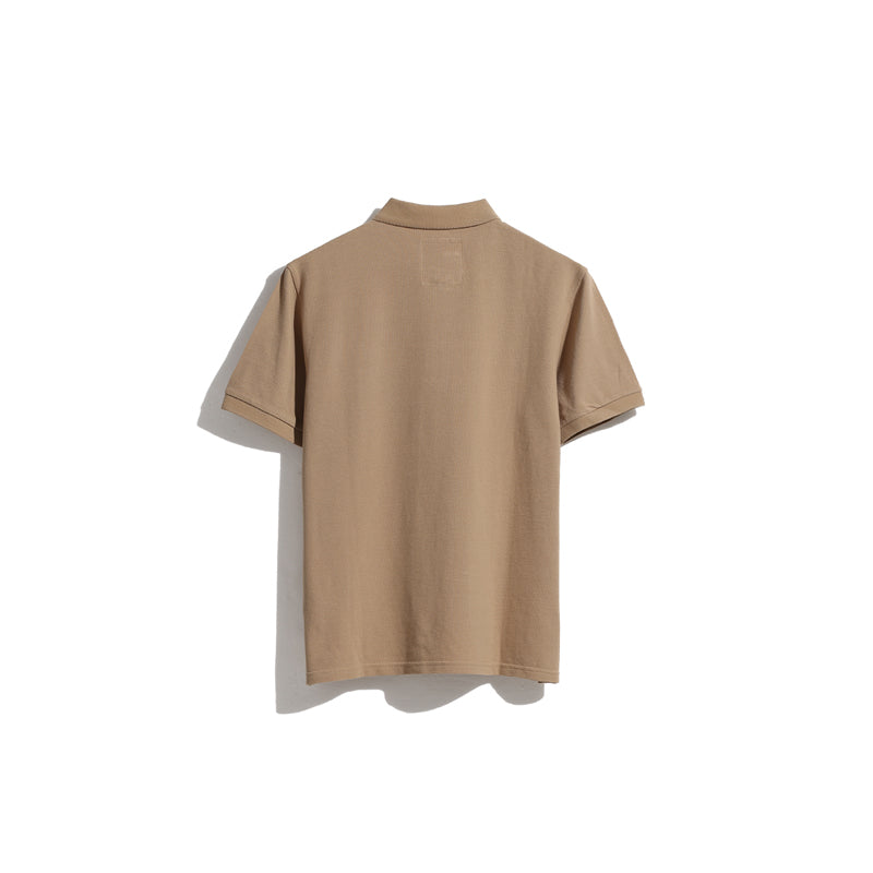 MEN'S RHINESTONE POLO SHIRT / WHITE・BLACK・KHAKI